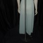 mint Green pajama set Vintage pajamas ecru trim Medium No. 106a
