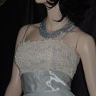Emma Domb Ice Blue Formal Dress 1950 1960s Lace Bodice Floor Length prom dance 49 Emma Domb Ice Blue Formal Dress 1950 1960s Lace Bodice Floor Length prom dance 49