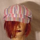 Striped Cap Nine and Company cabbie hat newsboy hat - 50