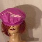 Orchid purple cap hat newsboy hat one size Cotton