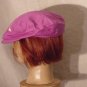 Orchid purple cap hat newsboy hat one size Cotton