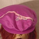 Orchid purple cap hat newsboy hat one size Cotton