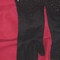 Black Beaded Gloves Exquisite black size 6 gloves Vintage gloves - 51