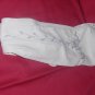 White Opera Gloves Formal length Beaded Gloves White size 5 or 6 gloves Vintage gloves - 51