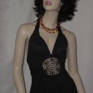 Black Halter Party Dress Sizzling maxi Cruise Dress dinner gown 51 Black Halter Party Dress Sizzling maxi Cruise Dress dinner gown 51