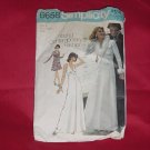 Simplicity 1974 dress 2 lengths jacket printed pattern 6658 - 54