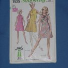 Simplicity pattern 7625 Vintage pattern dress 1968 size 12 bust 34  54