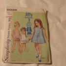 Simplicity Vintage pattern 6039 1965 Pattern childs dress Playclothes 54