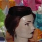 Womens vintage ring hat black ring ladies hat #28