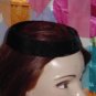 Womens vintage ring hat black ring ladies hat #28
