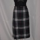 Kilt Gael Scotland Pleated Wrap Kilt Skirt Green Blue White Red 1960s Vintage sz 16 #58 Kilt Gael Scotland Pleated Wrap Kilt Skirt Green Blue White Red 1960s Vintage sz 16 #58