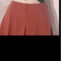 Rust Skirt double pleat front Womens skirt size 14 Sportissimo #58