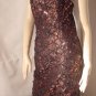 Bronze black sequin Formal Cruise pageant dance homecoming dress  #63