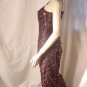 Bronze black sequin Formal Cruise pageant dance homecoming dress  #63