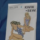 kwik Sew Pattern misses swimsuit 1219  #59