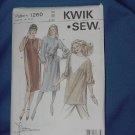 kwik Sew Pattern Tunic dress Pullover 1260 #59 kwik Sew Pattern Tunic dress Pullover 1260 #59