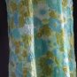 Ocean turquoise blues green robe house coat dressing gown lounger #61