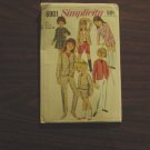 Simplicity Pattern 6901 Childs Girls pants Jacket Skirt 1966 Pattern No. 16 Simplicity Pattern 6901 Childs Girls pants Jacket Skirt 1966 Pattern No. 16