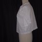 White eyelet jacket short sleeves #63