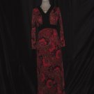 Womens dress vintage Sears Fashion maxi dress psychedelic loungewear dress #63 Womens dress vintage Sears Fashion maxi dress psychedelic loungewear dress #63