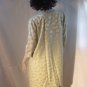 Brocade Ensemble Celadon Sleeveless Mad Men Wiggle Dress Long Jacket #75