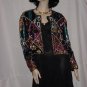 Beaded Sequin Jacket Vogue Nights Beaded Sweater Party Cruise Silk Jacket #70