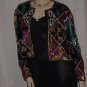Beaded Sequin Jacket Vogue Nights Beaded Sweater Party Cruise Silk Jacket #70