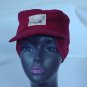 Red Hat Velvet Plush Cap Doe skin Made in Japan 6 7/8"  #74