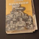 How to Get the most out of your Sunbeam Mixmaster booklet recipes #72 How to Get the most out of your Sunbeam Mixmaster booklet recipes #72