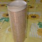 Pitcher Mid Century Plastic Burlap Raffia straw mat in Plastic 1950s 1960s No. 76