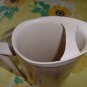 Pitcher Mid Century Plastic Burlap Raffia straw mat in Plastic 1950s 1960s No. 76