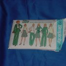 Vintage 7070 Simplicity Pattern Jacket Shirt Bias Skirt and Pants Size 16 Bust 36 76