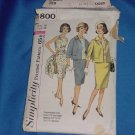 Simplicity Pattern Suit and Blouse 4800 Size 16 Bust 36 76