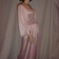 Wrap around Robe pink soft silkly nylon Vintage  No. 16