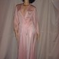 Wrap around Robe pink soft silkly nylon Vintage  No. 16