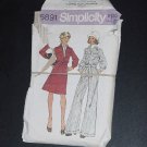 Simplicity Pattern Jacket skirt pants 5891 Size 12 Bust 34 Miss No. 88
