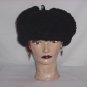 Black Persian Lamb Man's Woman's hat Huge hat Cossack hat Ear flaps No. 81