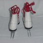 Child's Skates White Red Maple Leaf Wear or Display 6 5/8 No. 16