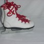 Child's Skates White Red Maple Leaf Wear or Display 6 5/8 No. 16