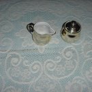 Sugar Bowl and Creamer Gold Colored Set No. 77 Sugar Bowl and Creamer Gold Colored Set No. 77