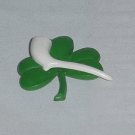 Vintage Pin Shamrock Pipe Vintage Pin No. 77