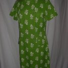Vintage Shift Kermit Green and White shift dress No. 78 Vintage Shift Kermit Green and White shift dress No. 78