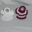 Crocheted Angel tiny ornament Handmade Tree topper No. 77 Crocheted Angel tiny ornament Handmade Tree topper No. 77