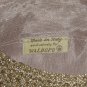 Walborg gold crocheted small evening purse Made Italy No. 77
