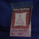 Veiled Quilting Pillow Kit, Just Cut, Press and Quilt Flying Fingers No 78 Veiled Quilting Pillow Kit, Just Cut, Press and Quilt Flying Fingers No 78