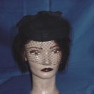 Navy blue Fedoria womens hat Wool Ladies hat No. 80 Navy blue Fedoria womens hat Wool Ladies hat No. 80