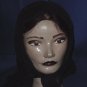 Mantilla Black Lace Triangular Scarf 1960s No. 85