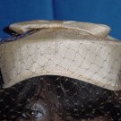 Light Beige hat 50s style womens hat No. 82 Light Beige hat 50s style womens hat No. 82