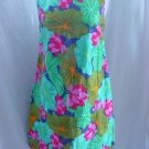 1960s vintage shift dress cowl collar Multi color pinks greens dress No. 45 1960s vintage shift dress cowl collar Multi color pinks greens dress No. 45