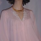 Lorraine Robe for Nightgown Nylon Pink Woman's Robe Small No. 81